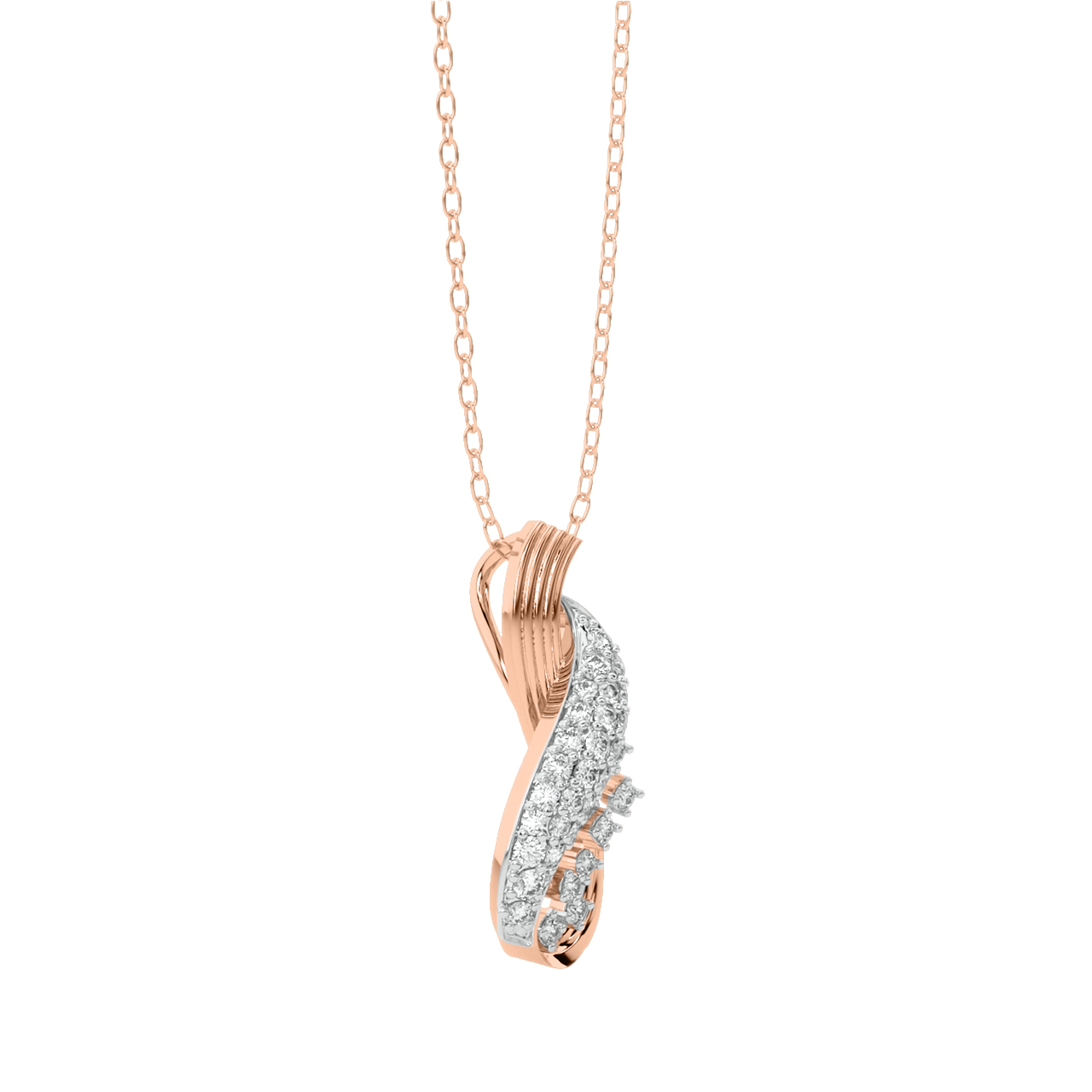 Tyler Round Diamond Pendant